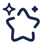 Stars Minimalistic SVG Icon